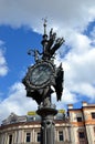 Decorative clock in Kazan