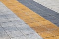 Decorative colorful sidewalk pavement