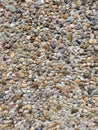 Decorative concrete texture with small pebbles background wall Royalty Free Stock Photo