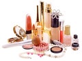 Decorative cosmetics for makeup.