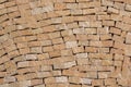 Decorative cubic stone wall background Royalty Free Stock Photo