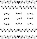 Decorative delimiter, text breaks set