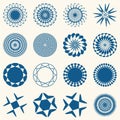 Decorative design elements Royalty Free Stock Photo