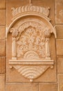 Decorative detail of Jaisalmer Fort in Jaisalmer, Rajasthan, In