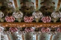 Decorative detail of the Palau de la Musica Catalana by Lluis Domenech i Montaner. Barcelona, Catalonia. Royalty Free Stock Photo