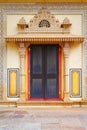 Decorative Door At City Palace