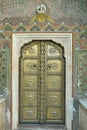 Decorative door in City palace complex