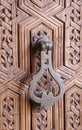 Decorative door knocker Royalty Free Stock Photo