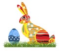 Decorative Easter bunny Royalty Free Stock Photo