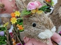 Decorative Easter bunny - handmade