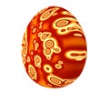 Decorative Easter egg Royalty Free Stock Photo