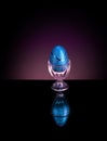 Decorative Easter Egg in cup - Elegant Royalty Free Stock Photo