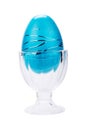 Decorative Easter Egg in cup - Isolated Royalty Free Stock Photo