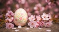 Decorative easter egg Royalty Free Stock Photo