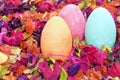 Decorative easter eggs