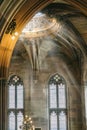 Decorative element on the ceiling of the library of John Rylands Library