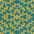 Decorative element traditional damask pattern. Vector eps 10