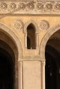 Decorative elements of Mosque of Ibn Tulun - one of the oldest Egypt mosques Royalty Free Stock Photo