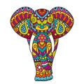Decorative Elephant Illustration