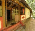 Decorative entrance for Farmers house in Konkan village Kasal