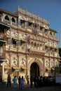 Decorative Entrance Gate Of Old Shri Swaminarayan Mandirthv