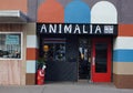 Decorative exterior of fun animal art objects shop