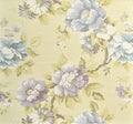 Decorative fabric wallpaper