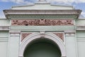 Decorative facade of Rijeka Central Market, Great Market Hall, Rijeka, Croatia