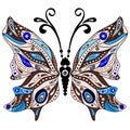 Decorative fantasy butterfly