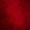 Decorative floral textured red background