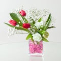 Decorative Flower Arrangement for Special Occasions Royalty Free Stock Photo