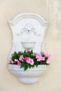 Decorative Flower Pot Sconce Royalty Free Stock Photo