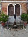 Decorative fountain in Murano, Venice/Italy