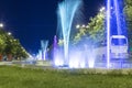 Decorative fountain in Bucharest