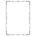 Decorative frame and border