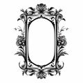 Vintage Frame Design With Gothic Style And Nostalgic Romanticism Royalty Free Stock Photo