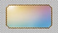 Decorative Frame with Gradient Background Royalty Free Stock Photo