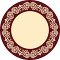 Decorative frame motif Royalty Free Stock Photo