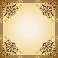 Decorative frame in the style of vintage