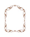 Decorative frames .Vintage .Well built for easy editing.Brown.