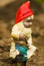 Decorative garden gnome Royalty Free Stock Photo