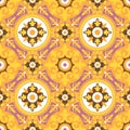 Decorative Geometric Seamless Pattern