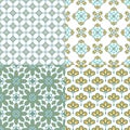 Decorative geometric seamless pattern. Traditional mediterranean background decorative design.