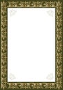 Decorative gold frame