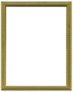 Decorative gold picture frame