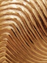 Decorative Golden Waves Abstract Background Royalty Free Stock Photo