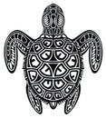 Decorative Graphic sea turtle