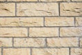 Decorative gravel brick wall