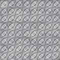 Decorative gray Metallic grid