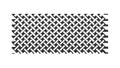 Decorative Grid Pattern, abstract texture and background, vector design Generative AI Royalty Free Stock Photo
